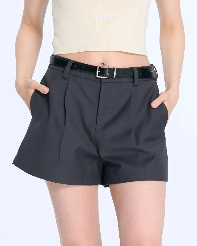 Skirts with decorative buttons C1118 A-Line Skirts with Belts