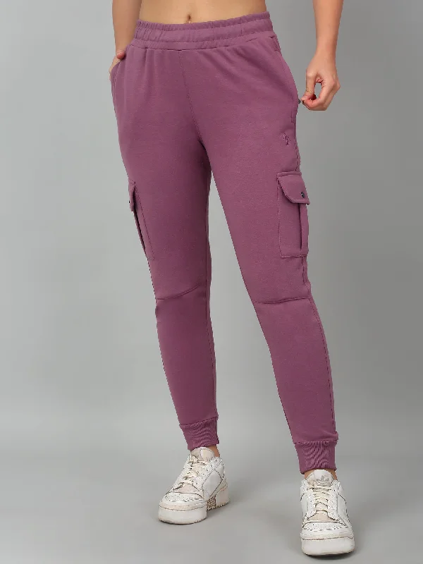 Women's Cargo Pants with Concealed Pockets in Dark Olive for a Sleek and Functional Design Women's Casual Mauve Ankle length Mid rise Jogger Pants Women's Cargo Pants with Concealed Pockets in Dark Olive for a Sleek and Functional Design Women's Casual Mauve Ankle length Mid rise Jogger Pants