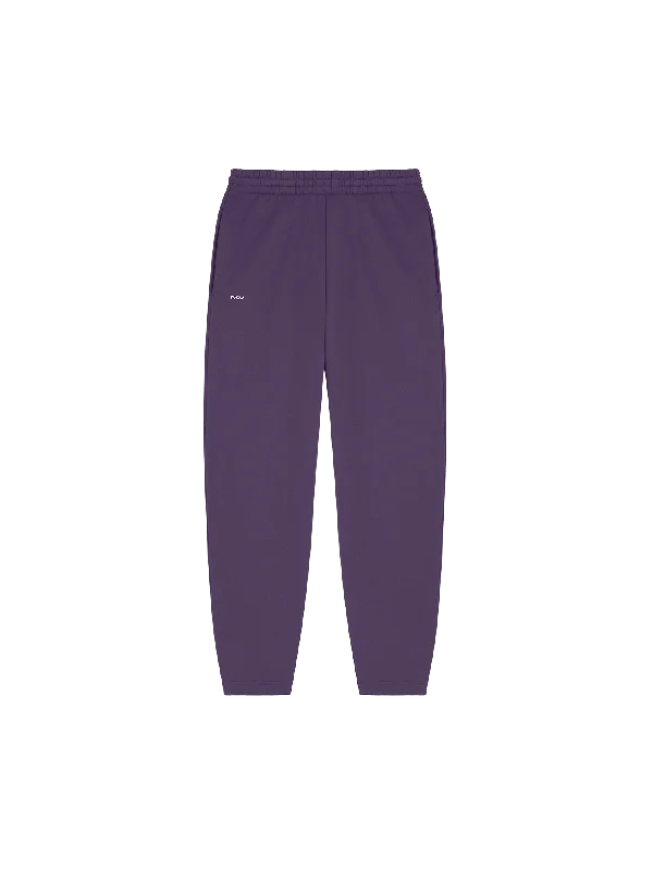 Women's Wide - Leg Sweatpants in Beige with Elastic Cuffs for a Relaxed and Trendy Outfit Womens DNA Barrel-Leg Track Pants—blackberry Women's Wide - Leg Sweatpants in Beige with Elastic Cuffs for a Relaxed and Trendy Outfit Womens DNA Barrel-Leg Track Pants—blackberry
