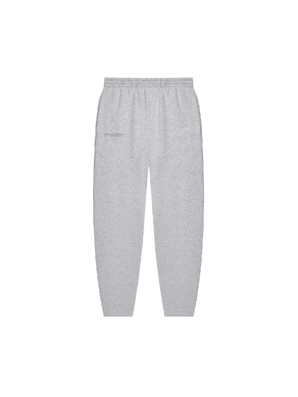 Printed Graphic Women's Sweatpants in Purple with Inspirational Quotes for a Motivating Look Womens DNA Barrel-Leg Track Pants—grey marl