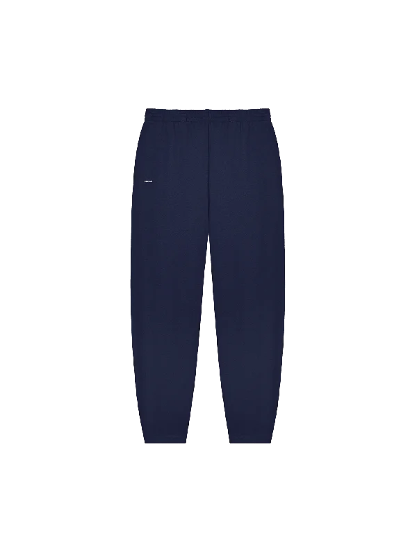Plus Size Women's Side - Stripe Sweatpants in Navy and White for a Nautical - Inspired Style Womens DNA Barrel-Leg Track Pants—navy Plus Size Women's Side - Stripe Sweatpants in Navy and White for a Nautical - Inspired Style Womens DNA Barrel-Leg Track Pants—navy