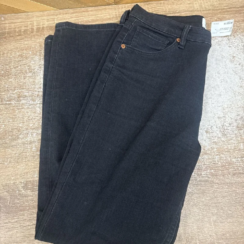 Wide - leg women jeans for a modern and relaxed vibe DU/ER - Women's Jeans - MSRP $139: Black-women-30x27 Wide - leg women jeans for a modern and relaxed vibe DU/ER - Women's Jeans - MSRP $139: Black-women-30x27