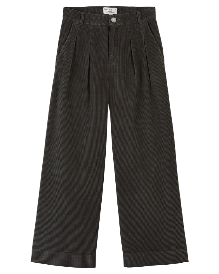 Women jumpsuits with side slits on the pants for a touch of allure Pantalon Ample Velours Women jumpsuits with side slits on the pants for a touch of allure Pantalon Ample Velours