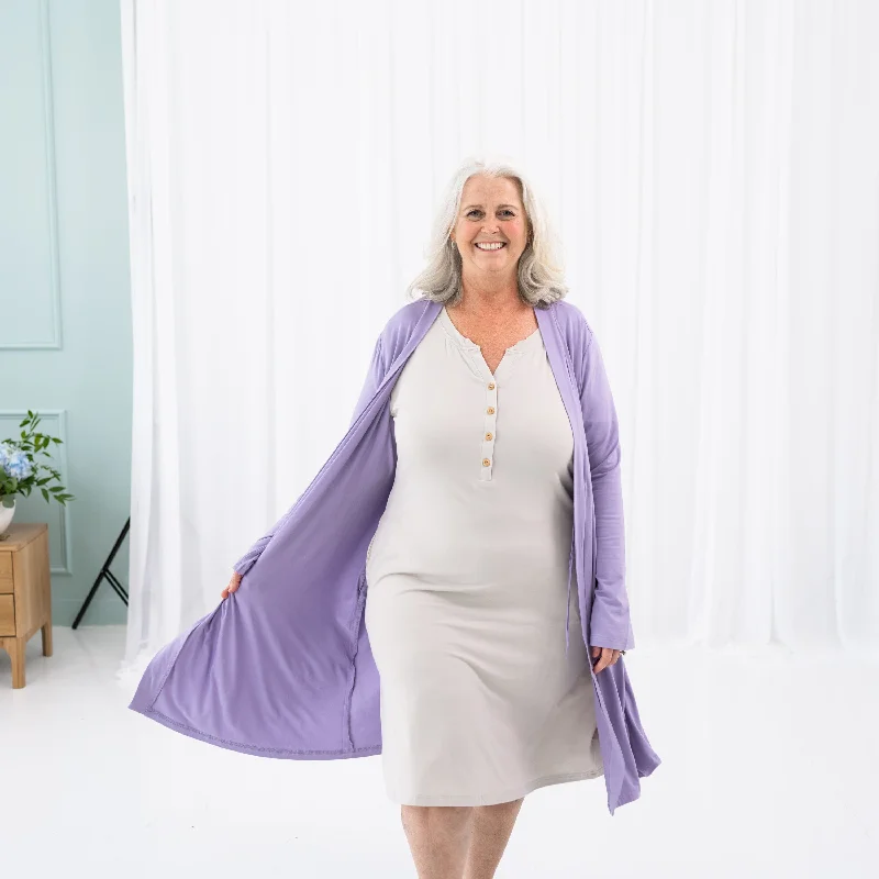 Ruffled women jumpsuits with a feminine touch for a date night Midi Lounge Dress in Oat Ruffled women jumpsuits with a feminine touch for a date night Midi Lounge Dress in Oat