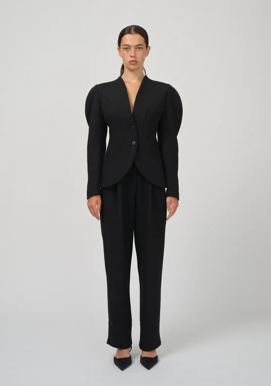 Women jumpsuits with a ruched bodice for a more feminine and form - fitting appearance Asta Trousers Women jumpsuits with a ruched bodice for a more feminine and form - fitting appearance Asta Trousers