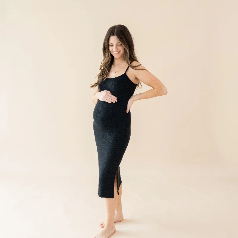 Animal print women jumpsuits for a statement - making outfit Women's Ribbed Cami Dress in Midnight Animal print women jumpsuits for a statement - making outfit Women's Ribbed Cami Dress in Midnight