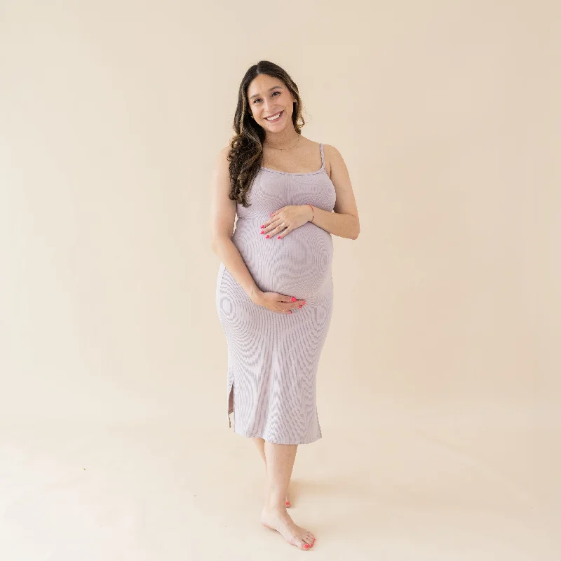 Women jumpsuits with pom - pom trims for a playful and festive look Women's Ribbed Cami Dress in Wisteria Women jumpsuits with pom - pom trims for a playful and festive look Women's Ribbed Cami Dress in Wisteria