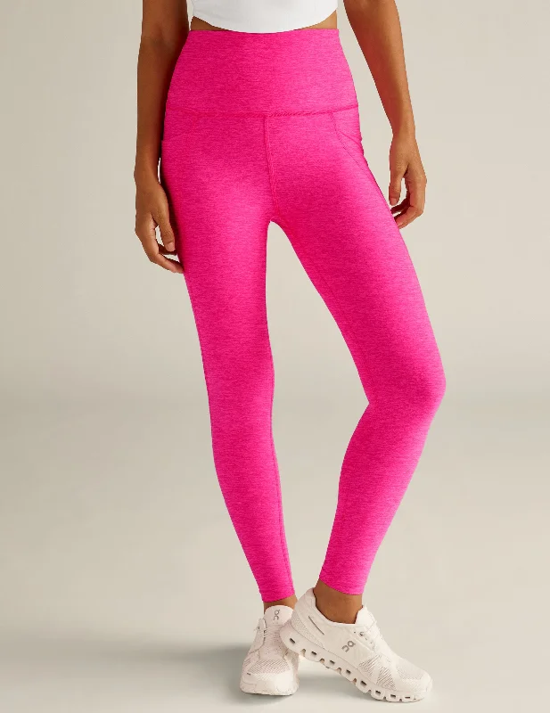Women's sportswear tight trousers Spacedye Out Of Pocket High Waisted Midi Legging