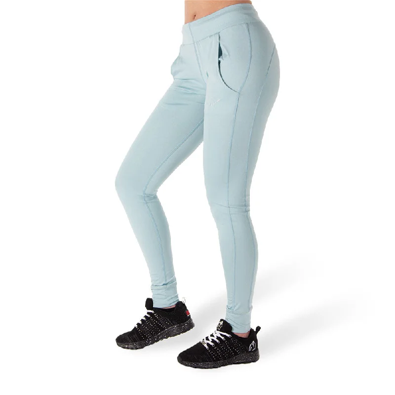 Printed Graphic Women's Sweatpants in Purple with Inspirational Quotes for a Motivating Look Vici Pants - Light Blue Printed Graphic Women's Sweatpants in Purple with Inspirational Quotes for a Motivating Look Vici Pants - Light Blue