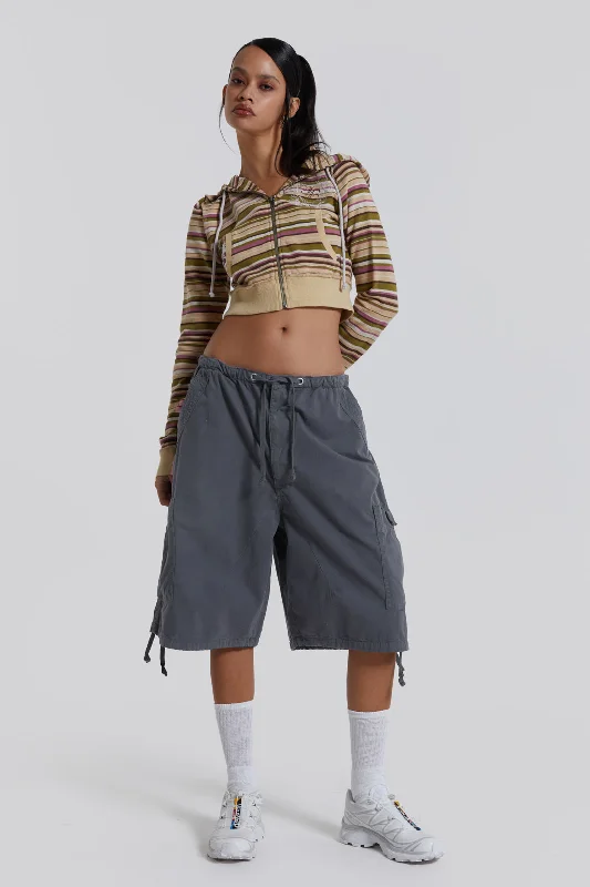 Women's Skinny Fit Leather - Look Cargo Pants in Black for a Bold and Edgy Ensemble Vintage Grey Parachute Cargo Shorts Women's Skinny Fit Leather - Look Cargo Pants in Black for a Bold and Edgy Ensemble Vintage Grey Parachute Cargo Shorts