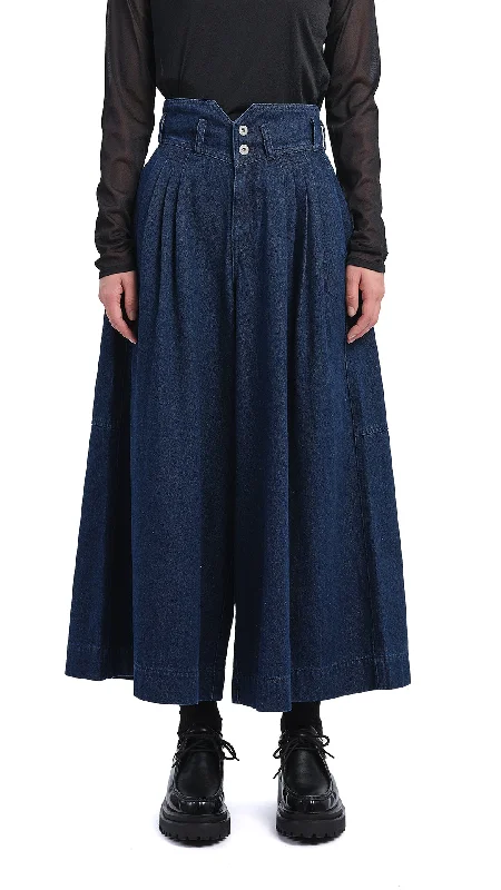 Linen Women Shorts for Breathable Comfort in Hot Weather  Wide-leg Jeans