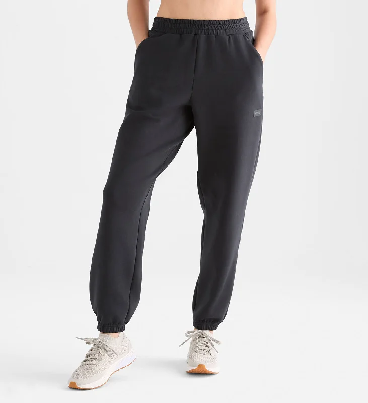 Plus Size Women's Elastic - Waist Sweatpants in Dark Green with a Flattering Fit Women's Allday Elements Sweatpant Plus Size Women's Elastic - Waist Sweatpants in Dark Green with a Flattering Fit Women's Allday Elements Sweatpant
