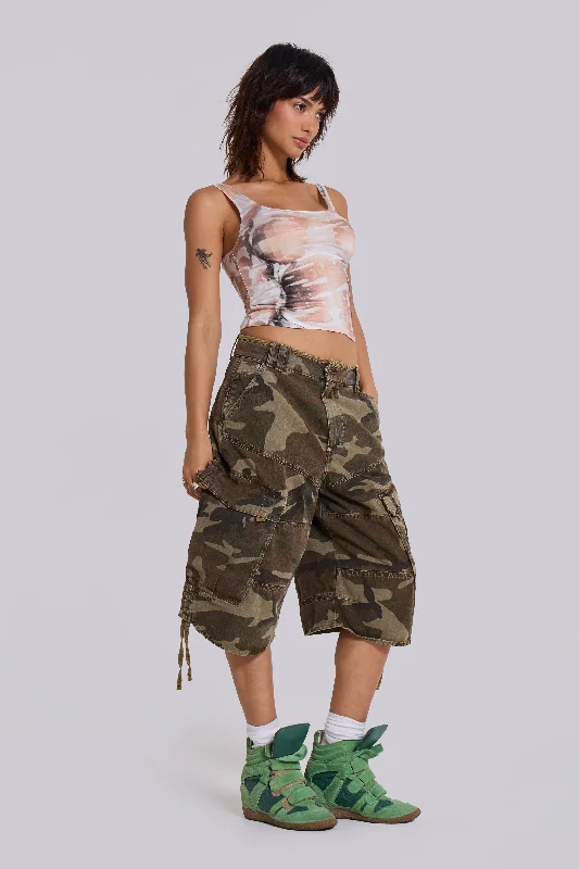 Women's Cargo Pants with Belt Loops in Tan for a Complete and Polished Look Cadet Camo Shorts Women's Cargo Pants with Belt Loops in Tan for a Complete and Polished Look Cadet Camo Shorts