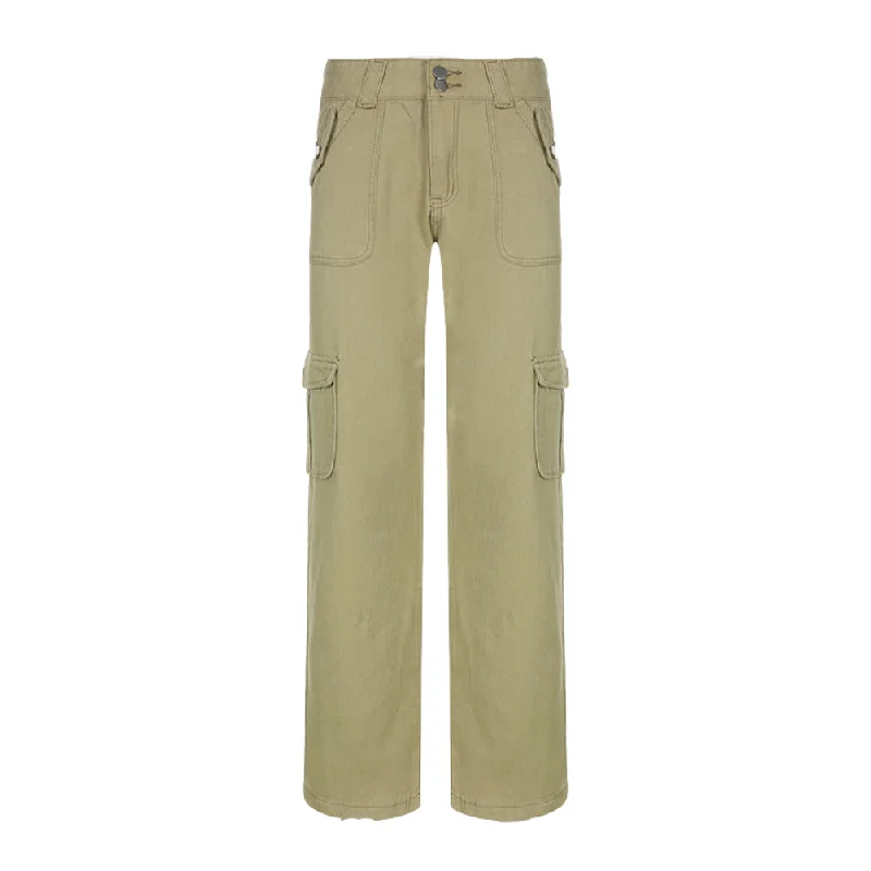 Regular Fit Women's Corduroy Cargo Pants in Burgundy for a Retro - Inspired Look Women's Casual Solid Color Cargo Pants Regular Fit Women's Corduroy Cargo Pants in Burgundy for a Retro - Inspired Look Women's Casual Solid Color Cargo Pants