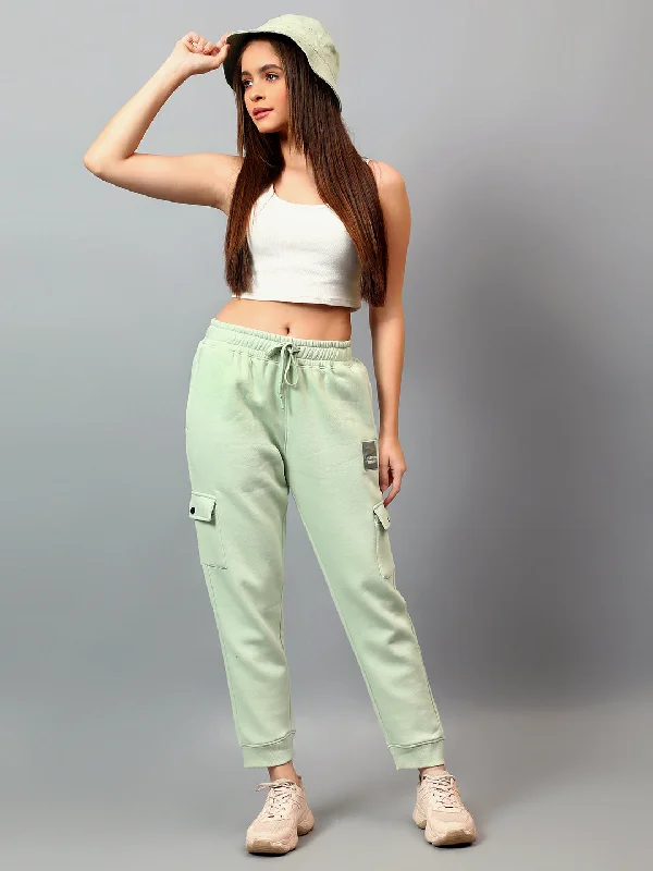 Women's Wide - Leg Denim Cargo Pants in Dark Wash with Distressed Details for a Trendy Appearance Women's Green Solid Ankle Length Regular Fit Cargo Women's Wide - Leg Denim Cargo Pants in Dark Wash with Distressed Details for a Trendy Appearance Women's Green Solid Ankle Length Regular Fit Cargo