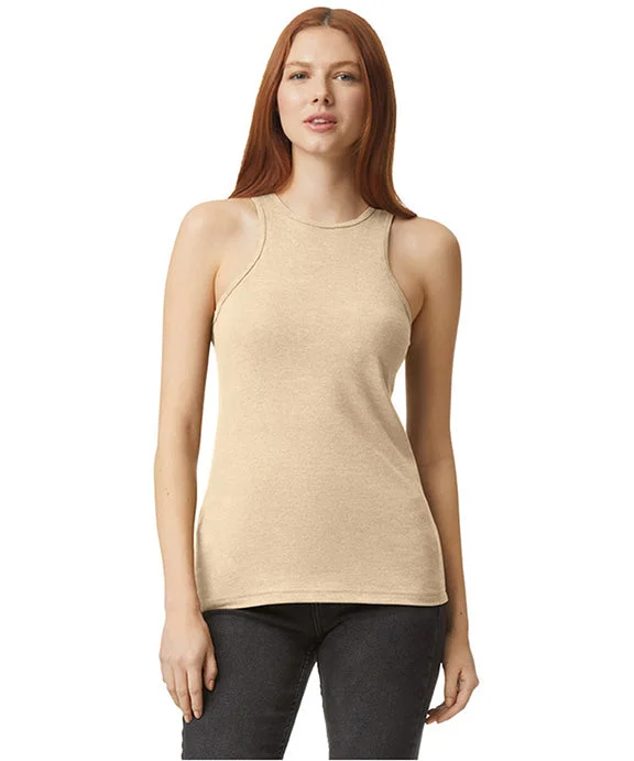 V - Neck Women's Moisture - Wicking Tank Tops for Running 101CVC - American Apparel Ladies CVC Racerback Tank Top | Heather Bone V - Neck Women's Moisture - Wicking Tank Tops for Running 101CVC - American Apparel Ladies CVC Racerback Tank Top | Heather Bone
