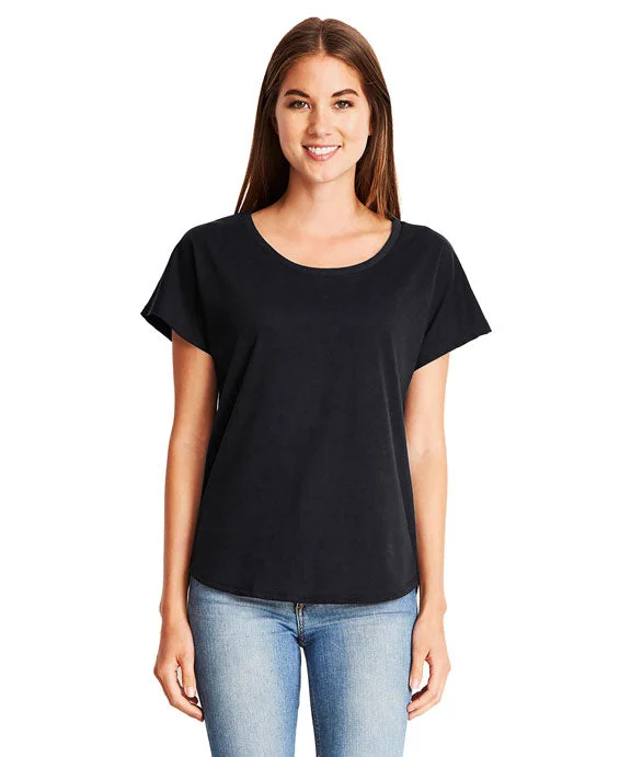 Women's casual t shirt Women's casual t shirt 1560 - Next Level Ladies Ideal Dolman T-Shirt | Black Women's casual t shirt Women's casual t shirt 1560 - Next Level Ladies Ideal Dolman T-Shirt | Black