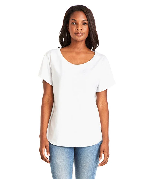 Women's work t shirt Women's work t shirt 1560 - Next Level Ladies Ideal Dolman T-Shirt | White Women's work t shirt Women's work t shirt 1560 - Next Level Ladies Ideal Dolman T-Shirt | White