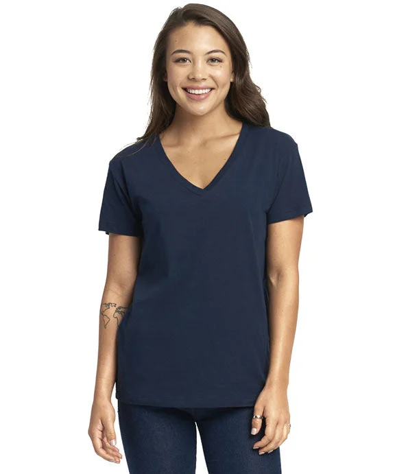 Women's beach t shirt Women's beach t shirt 3940 - Next Level Ladies Relaxed Fit V-Neck T-Shirt | Midnight Navy Women's beach t shirt Women's beach t shirt 3940 - Next Level Ladies Relaxed Fit V-Neck T-Shirt | Midnight Navy