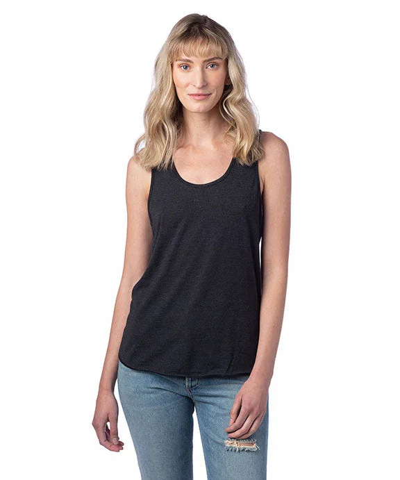 V - Neck Women's Moisture - Wicking Tank Tops for Running  4460HM - Alternative Ladies Modal Tri-Blend Racer Tank Top