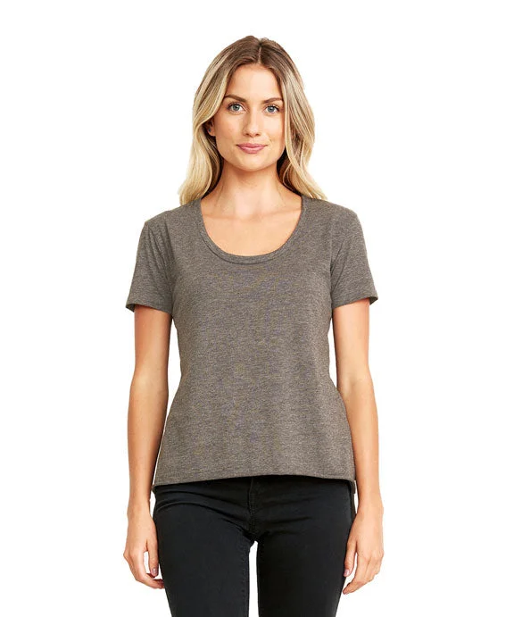Women's button down t shirt Women's button down t shirt 5030 - Next Level Ladies Festival Scoop Neck T-Shirt | Ash Women's button down t shirt Women's button down t shirt 5030 - Next Level Ladies Festival Scoop Neck T-Shirt | Ash