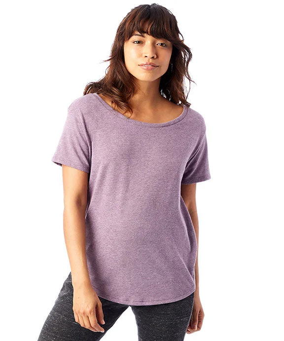 Women's polyester t shirt Women's polyester t shirt 5064BP - Alternative Ladies Backstage T-Shirt | Vintage Iris Women's polyester t shirt Women's polyester t shirt 5064BP - Alternative Ladies Backstage T-Shirt | Vintage Iris