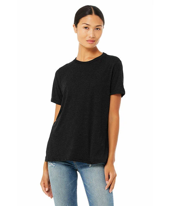 Women's beach t shirt Women's beach t shirt 6400CVC - Bella + Canvas Ladies Relaxed Heather CVC Short-Sleeve T-Shirt | Black Heather Women's beach t shirt Women's beach t shirt 6400CVC - Bella + Canvas Ladies Relaxed Heather CVC Short-Sleeve T-Shirt | Black Heather