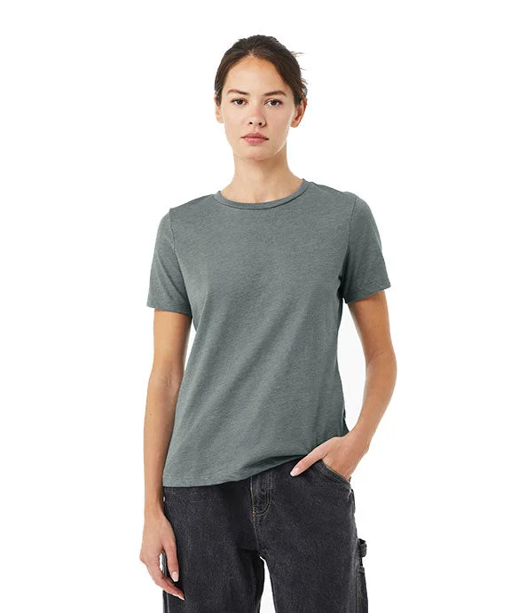 Women's UV protection t shirt Women's UV protection t shirt 6400CVC - Bella + Canvas Ladies Relaxed Heather CVC Short-Sleeve T-Shirt | Heather Blue Storm Women's UV protection t shirt Women's UV protection t shirt 6400CVC - Bella + Canvas Ladies Relaxed Heather CVC Short-Sleeve T-Shirt | Heather Blue Storm