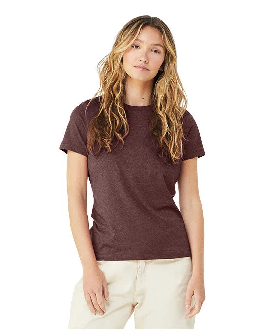 Women's drawstring t shirt Women's drawstring t shirt 6400CVC - Bella + Canvas Ladies Relaxed Heather CVC Short-Sleeve T-Shirt | Heather Maroon Women's drawstring t shirt Women's drawstring t shirt 6400CVC - Bella + Canvas Ladies Relaxed Heather CVC Short-Sleeve T-Shirt | Heather Maroon