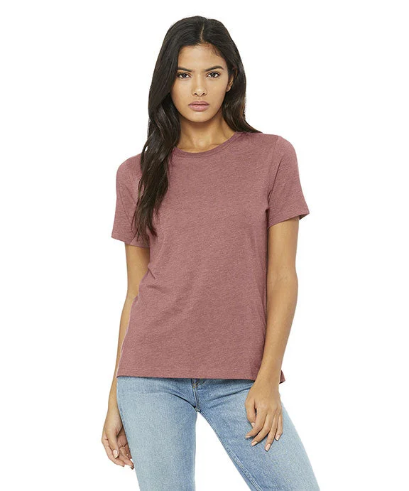 Women's button down t shirt Women's button down t shirt 6400CVC - Bella + Canvas Ladies Relaxed Heather CVC Short-Sleeve T-Shirt | Heather Mauve Women's button down t shirt Women's button down t shirt 6400CVC - Bella + Canvas Ladies Relaxed Heather CVC Short-Sleeve T-Shirt | Heather Mauve