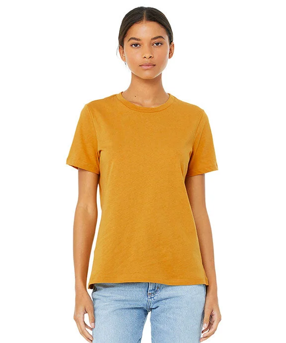 Women's pleated t shirt Women's pleated t shirt 6400CVC - Bella + Canvas Ladies Relaxed Heather CVC Short-Sleeve T-Shirt | Heather Mustard Women's pleated t shirt Women's pleated t shirt 6400CVC - Bella + Canvas Ladies Relaxed Heather CVC Short-Sleeve T-Shirt | Heather Mustard
