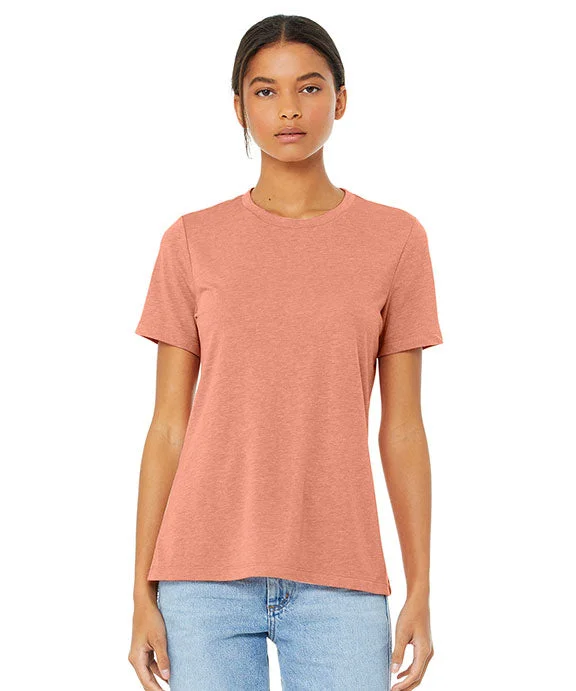 Women's black t shirt Women's black t shirt 6400CVC - Bella + Canvas Ladies Relaxed Heather CVC Short-Sleeve T-Shirt | Heather Sunset Women's black t shirt Women's black t shirt 6400CVC - Bella + Canvas Ladies Relaxed Heather CVC Short-Sleeve T-Shirt | Heather Sunset