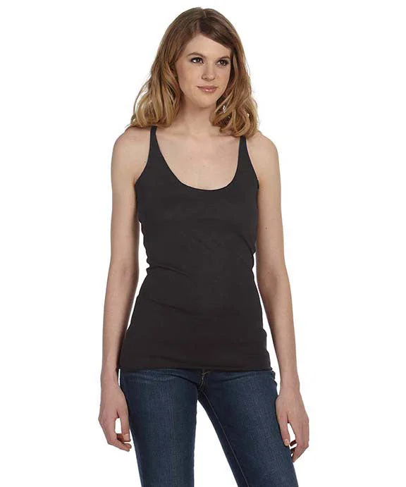 Mock Neck Women's Performance Tank Tops for Cycling 8430 - Bella + Canvas Ladies Triblend Racerback Tank Top | Charcoal Black Triblend Mock Neck Women's Performance Tank Tops for Cycling 8430 - Bella + Canvas Ladies Triblend Racerback Tank Top | Charcoal Black Triblend