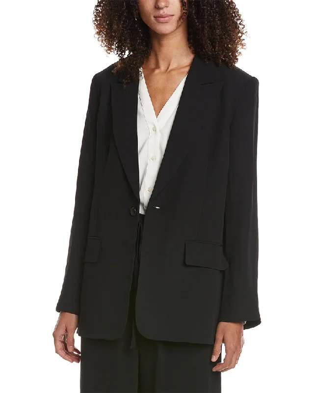Women's Belted Blazers in Camel Color for a Sophisticated Outfit A.L.C. Satin Back Crepe Bishop II Jacket Women's Belted Blazers in Camel Color for a Sophisticated Outfit A.L.C. Satin Back Crepe Bishop II Jacket