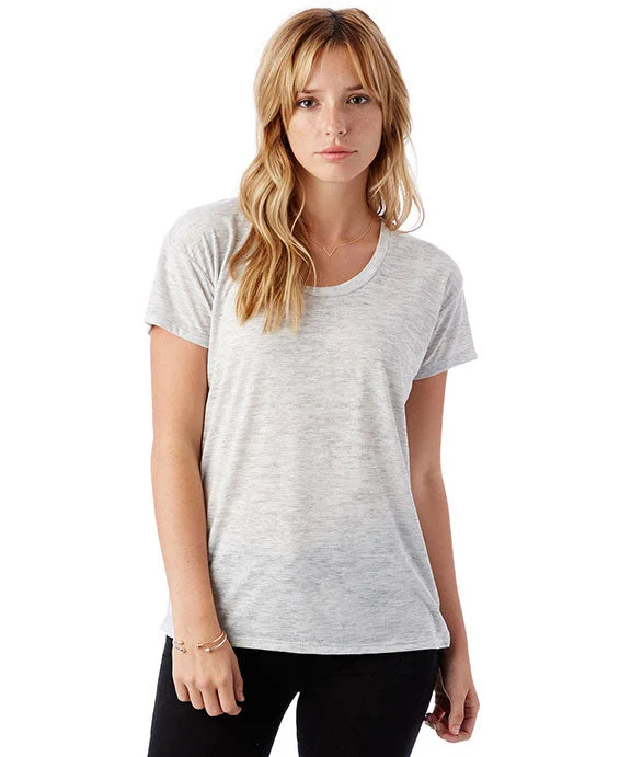 Women's v neck t shirt Women's v neck t shirt AA2620 - Alternative Ladies Kimber Slinky Jersey T-Shirt | Oatmeal Heather Women's v neck t shirt Women's v neck t shirt AA2620 - Alternative Ladies Kimber Slinky Jersey T-Shirt | Oatmeal Heather