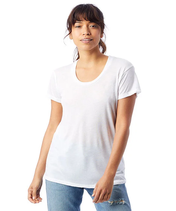 Women's sleeveless t shirt Women's sleeveless t shirt AA2620 - Alternative Ladies Kimber Slinky Jersey T-Shirt | White Women's sleeveless t shirt Women's sleeveless t shirt AA2620 - Alternative Ladies Kimber Slinky Jersey T-Shirt | White