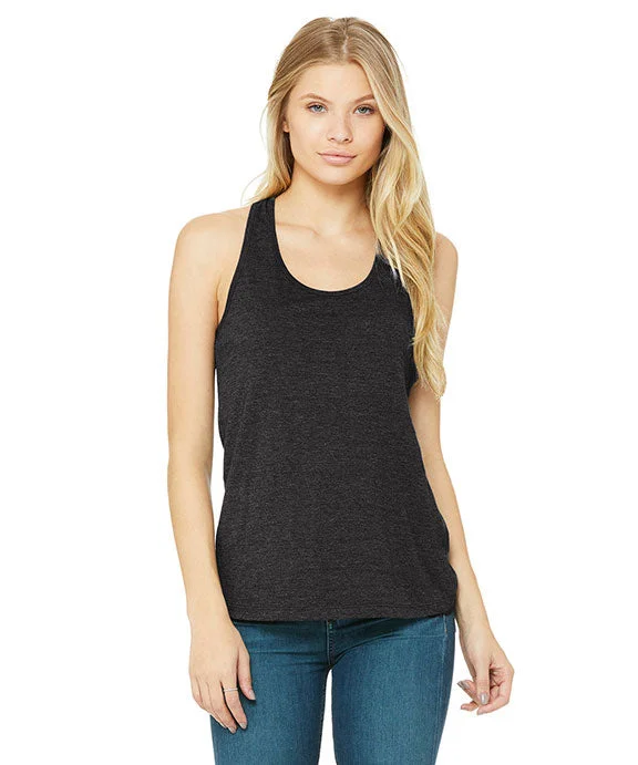 Women's Button - Down Tank Tops in Striped Patterns B6008 - Bella + Canvas Ladies Jersey Racerback Tank Top | Dark Grey Heather Women's Button - Down Tank Tops in Striped Patterns B6008 - Bella + Canvas Ladies Jersey Racerback Tank Top | Dark Grey Heather