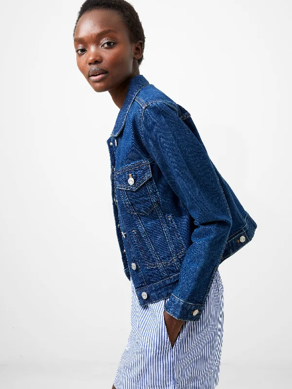 Women's denim jackets with a patchwork design for a bohemian and artsy style Denim Jacket Women's denim jackets with a patchwork design for a bohemian and artsy style Denim Jacket