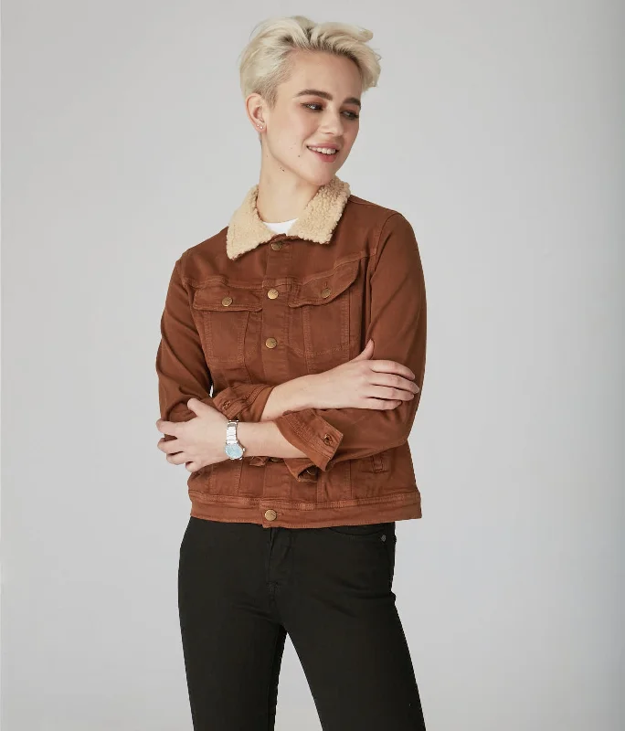 Women's long - line cardigan jackets in a soft knit for a cozy and elegant look Gabriella-DC Classic Denim Jacket Women's long - line cardigan jackets in a soft knit for a cozy and elegant look Gabriella-DC Classic Denim Jacket