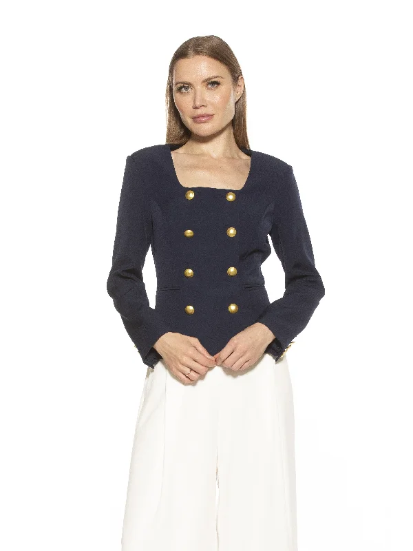 Plus Size Women's Ruffled Blazers in Pink for a Girly and Fashionable Look Jacki Blazer Plus Size Women's Ruffled Blazers in Pink for a Girly and Fashionable Look Jacki Blazer