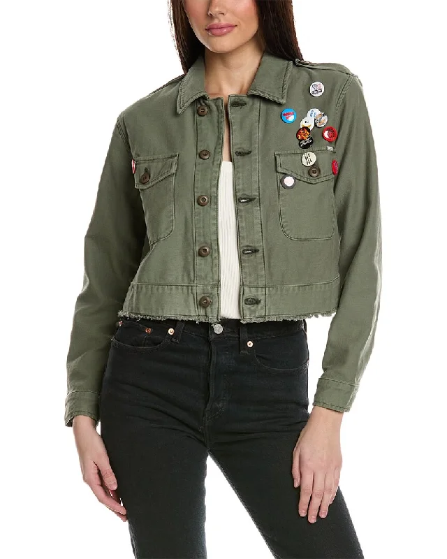 Women's Longline Linen Blazers in Pastel Colors for Summer Events MOTHER Denim The Cropped Veteran Jacket Women's Longline Linen Blazers in Pastel Colors for Summer Events MOTHER Denim The Cropped Veteran Jacket