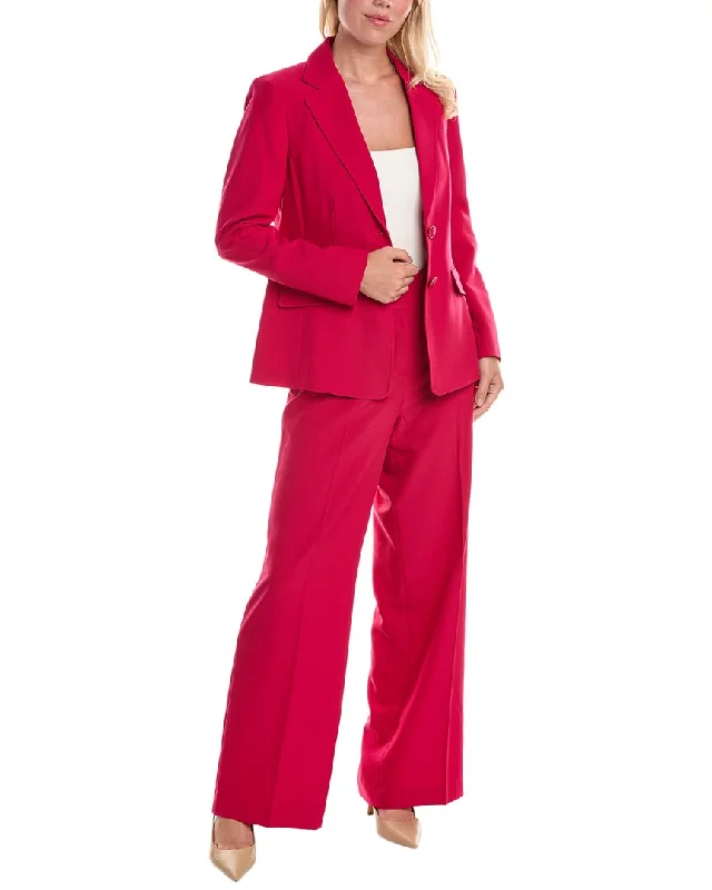 Single - Breasted Women's Linen Blend Blazers in Earth Tones for Casual Wear Nipon Boutique 2pc Jacket & Pant Set Single - Breasted Women's Linen Blend Blazers in Earth Tones for Casual Wear Nipon Boutique 2pc Jacket & Pant Set