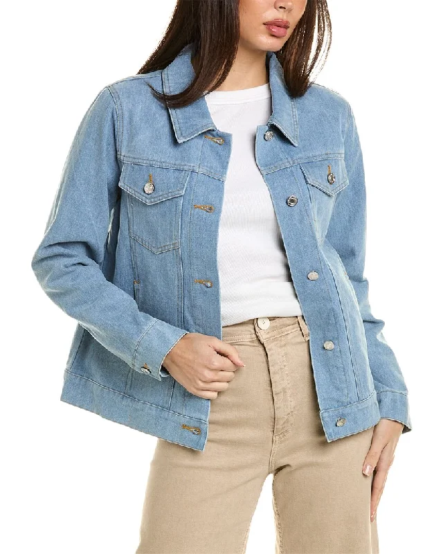 Women's shearling - lined suede jackets for ultimate warmth and luxury Pascale La Mode Denim Jacket Women's shearling - lined suede jackets for ultimate warmth and luxury Pascale La Mode Denim Jacket