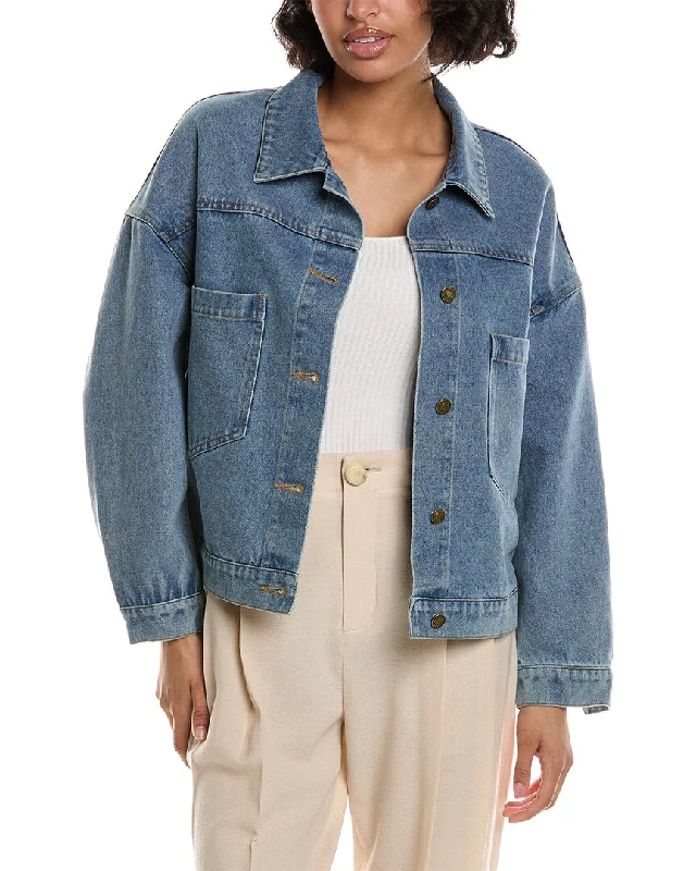 Sleeveless Denim Top for a Cool Summer Look Pascale La Mode Denim Shirt