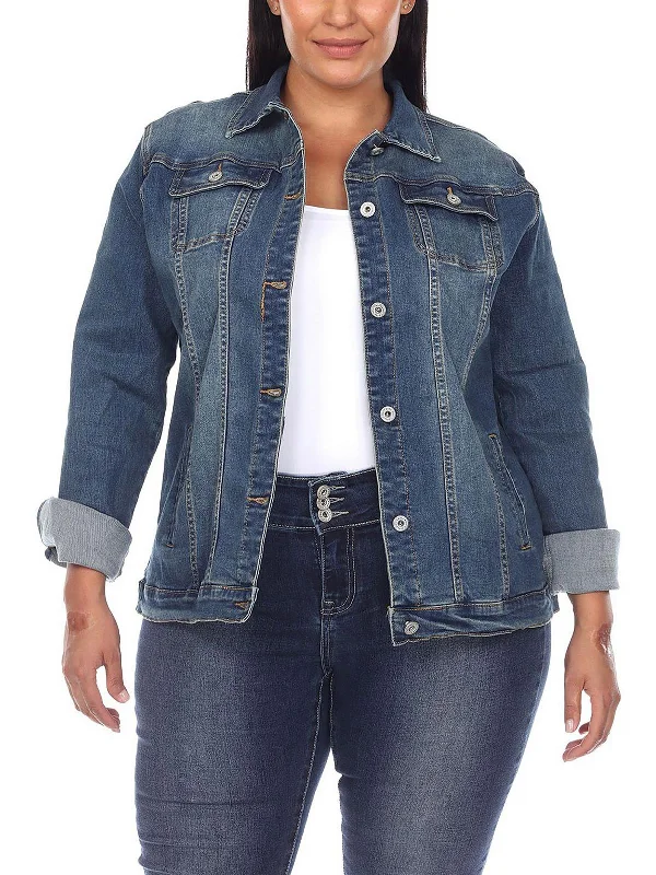 Women's long - length wool blend jackets for a warm and stylish winter look Plus Womens Denim Short Denim Jacket Women's long - length wool blend jackets for a warm and stylish winter look Plus Womens Denim Short Denim Jacket