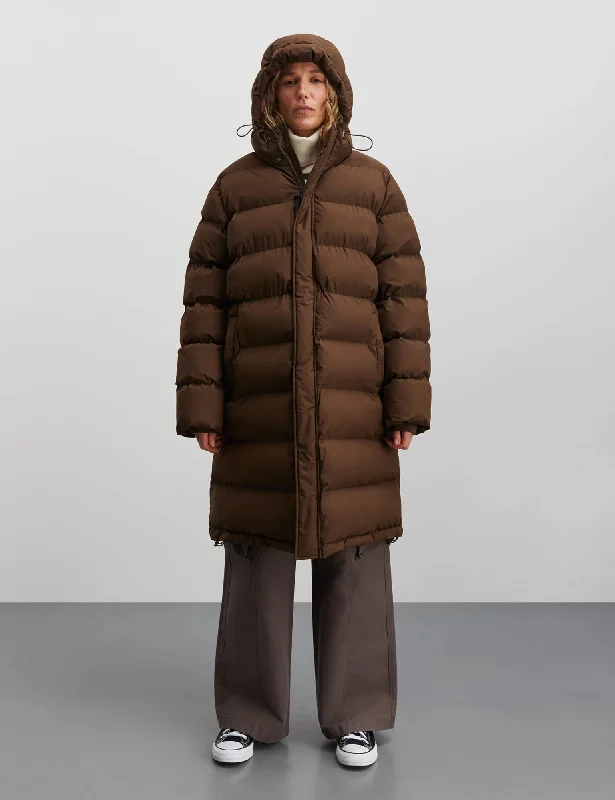 Women's reversible down coats with two - tone designs for versatile styling Recycle Jolene Jacket, Demitasse Women's reversible down coats with two - tone designs for versatile styling Recycle Jolene Jacket, Demitasse