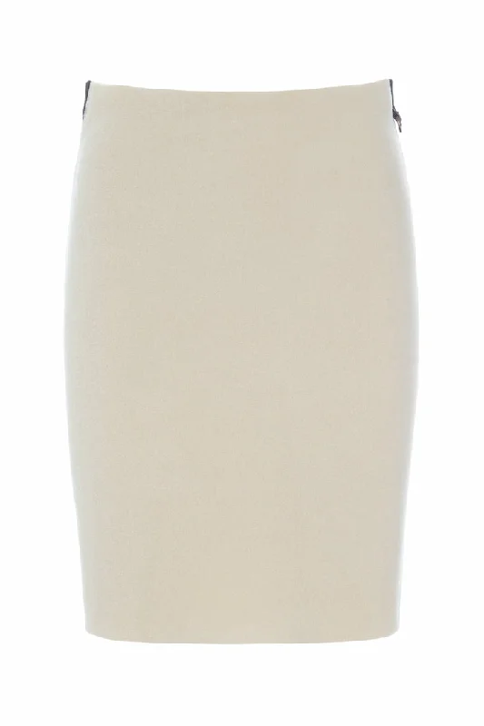 Leather - look skirts for a trendy style SKIRT - 3253 - KIT