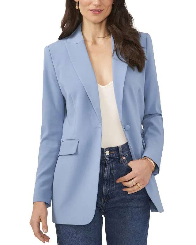Single - Breasted Women's Tweed Blazers with Gold Buttons for a Classic Look Vince Camuto Single-Breasted Blazer Single - Breasted Women's Tweed Blazers with Gold Buttons for a Classic Look Vince Camuto Single-Breasted Blazer