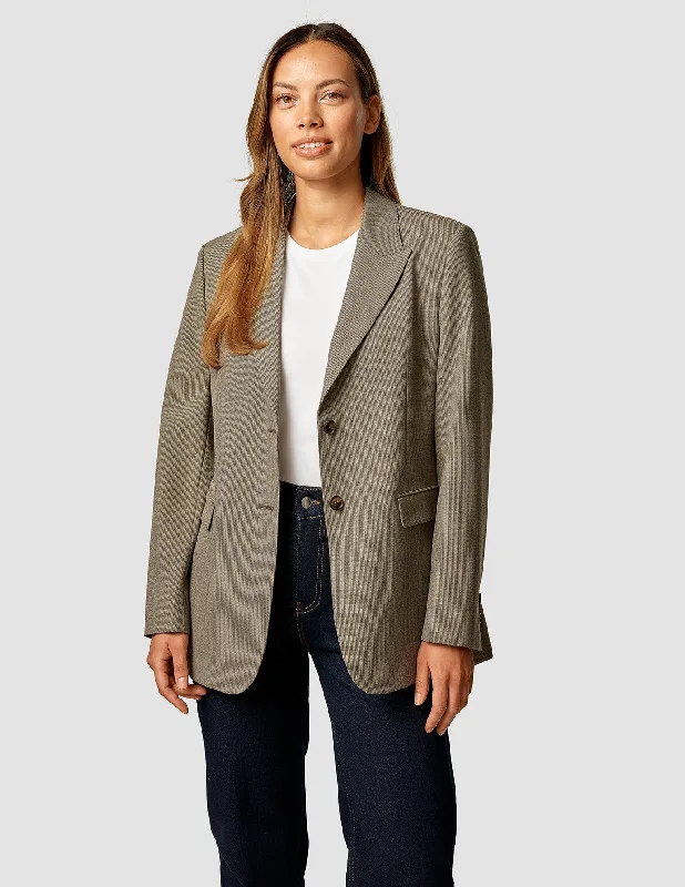 Single - Breasted Women's Corduroy Blazers in Mustard Yellow for an Autumn Vibe Essential Blazer Latte Single - Breasted Women's Corduroy Blazers in Mustard Yellow for an Autumn Vibe Essential Blazer Latte
