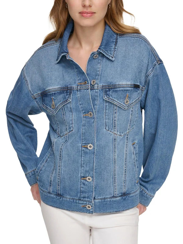 Women's cropped satin jackets in pastel shades for a glamorous evening out Womens Trucker Oversized Denim Jacket Women's cropped satin jackets in pastel shades for a glamorous evening out Womens Trucker Oversized Denim Jacket